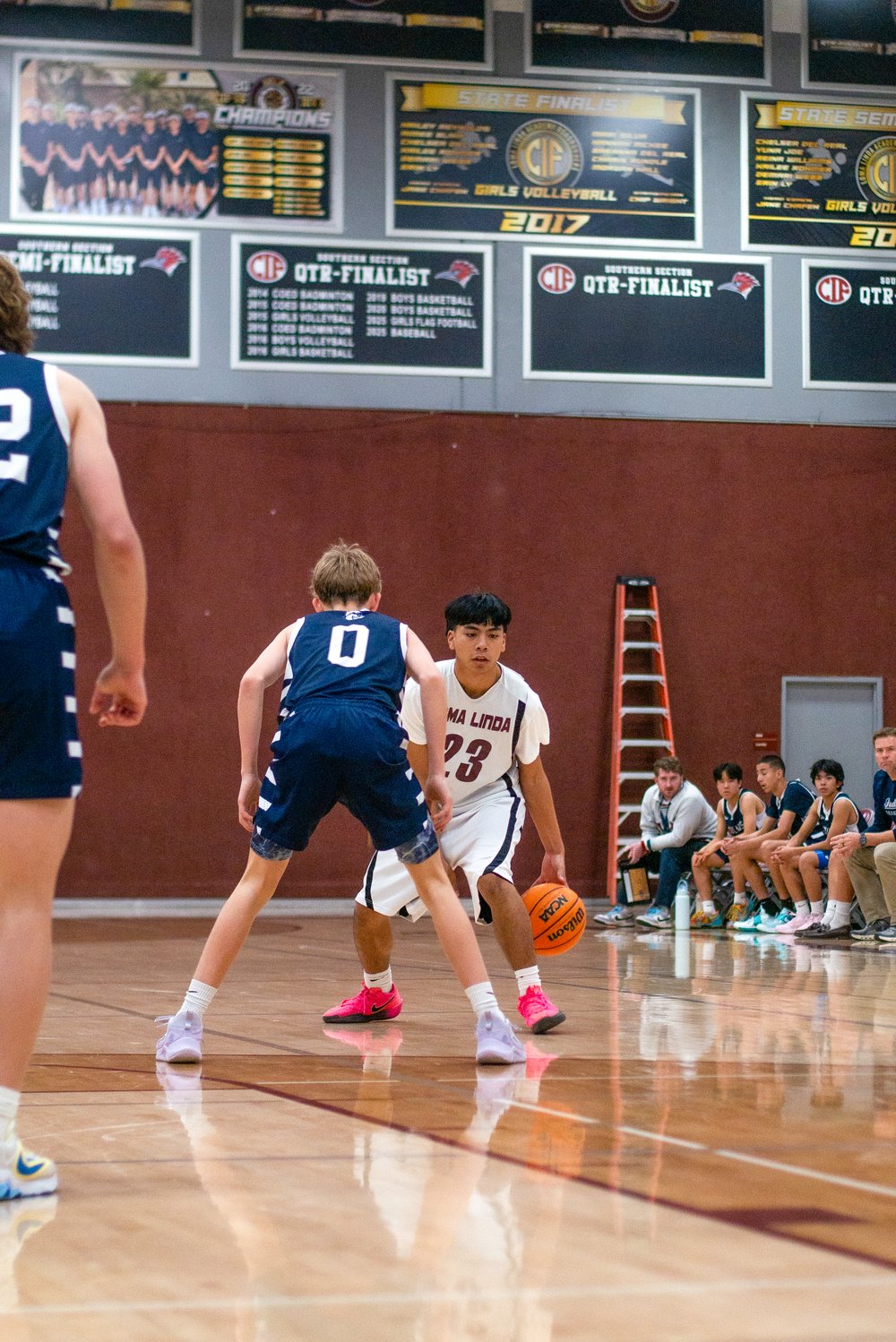 Loma Linda Academy junior high basketball game
